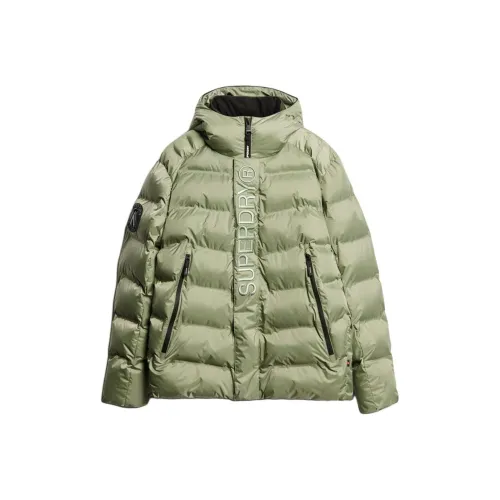 SUPERDRY Куртки и Пальто Мужской Зеленый