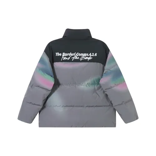 F426 Серый Темно-синий Синий Унисекс Пух