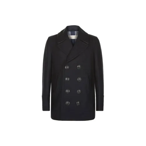 Burberry Темно-серый мужской пальто