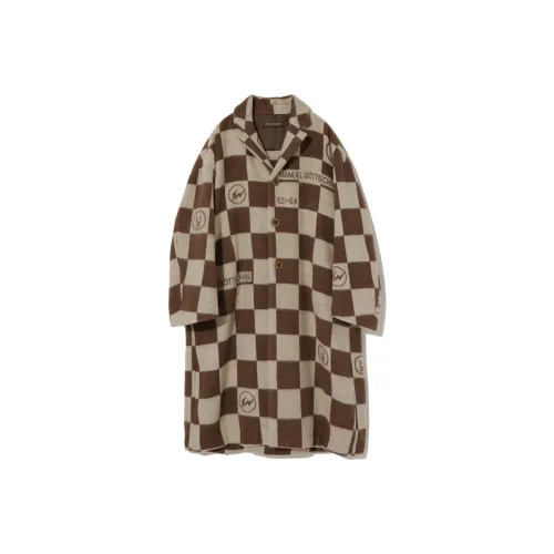 Fragment Design Fragment Design FW23 Tribal Tree Series Пальто Унисекс Темно-коричневый