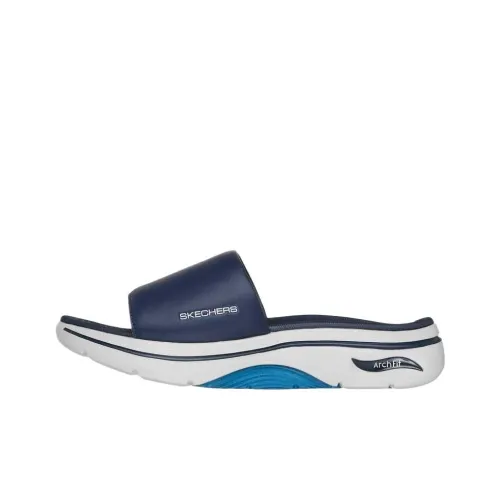 Skechers GO walk Arch Fit 2,0 Шлепанцы Мужские Темно-синие