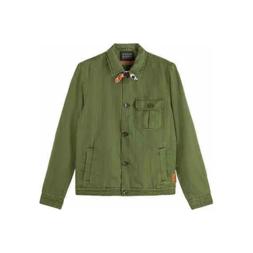 Scotch&Soda Army Green Мужские Куртки