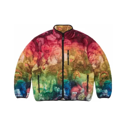 Supreme SS24 WEEK6 MUPPETS Флис Куртка Бархат Feel Куртка Унисекс Многоцветный