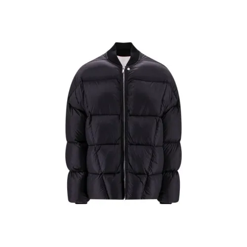 RICK OWENS совместный бренд RO Down Jacket Мужской Черный