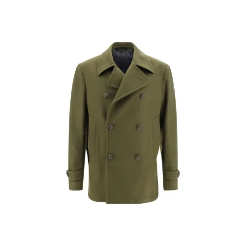 Tagliatore Зеленое Мужское Пальто