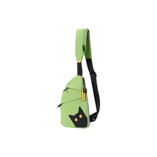 NOXXON Nylon Sling Bag Женская Хаки Обсидиановый Черный Фруктовый Зеленый