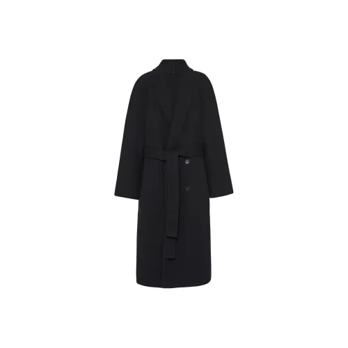 THE ROW Мужское черное пальто