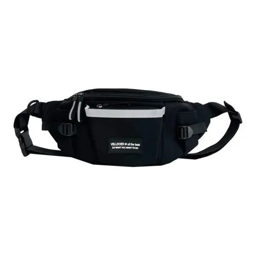 H YXIANG Композитная ткань через плечо Бананка Унисекс Многоцветный