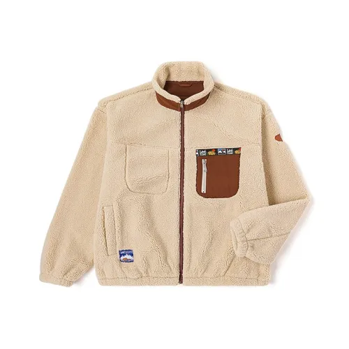 Lee Бежевый Мужской Пуховик