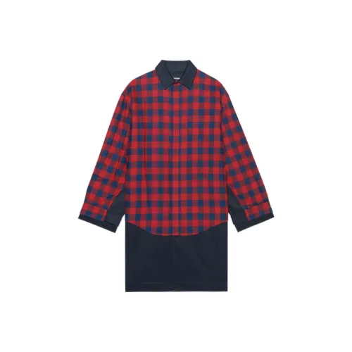 Balenciaga SS22 Пальто Свободный крой Мужской Красный