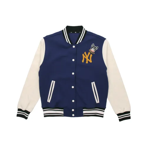 Бейсбольная куртка MLB Base Logo унисекс синий