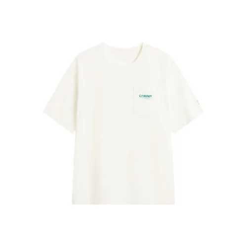 LINING Белая Мужская Футболка