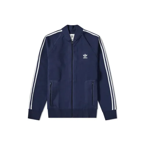 Adidas Originals BF KNIT TT Куртки и пальто Мужской Морской синий