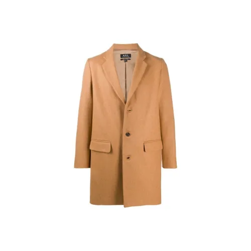 A.P.C. Joint Paragraph Светлый Умбра Мужское Пальто