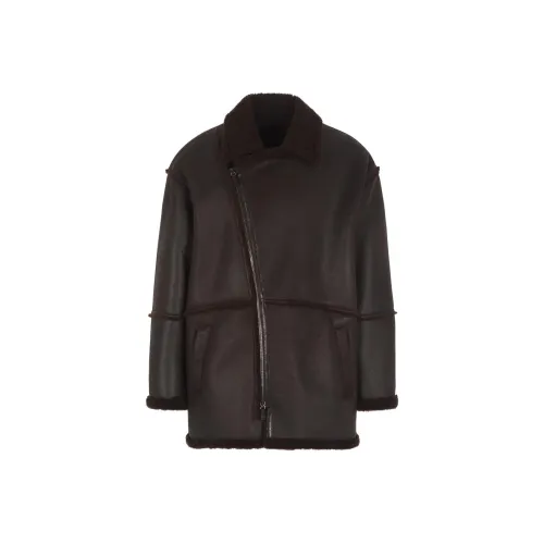 GIORGIO ARMANI Коричневое Мужское Пальто
