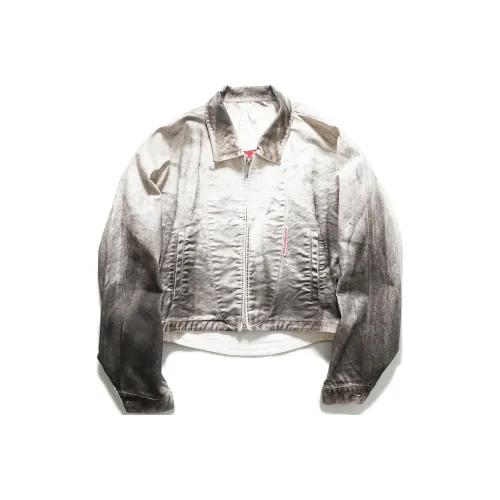 RRR 123 FW24 Denim Jacket Men's Brown