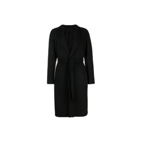 KITON Мужское черное пальто