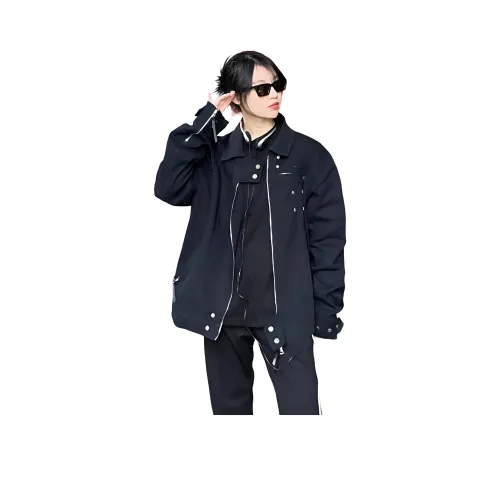 HLPT Черный Унисекс Джинсовые куртки