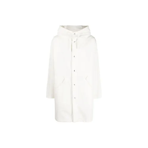 JIL SANDER Экрю Мужское Пальто