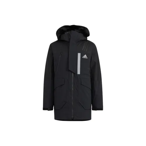 Adidas Черные Унисекс Пуховики