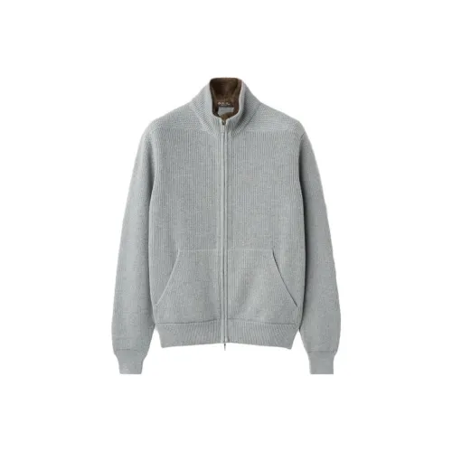 Loro Piana Серый Мужской Куртки