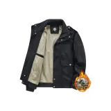 Чёрный и синий, флисовая подкладка