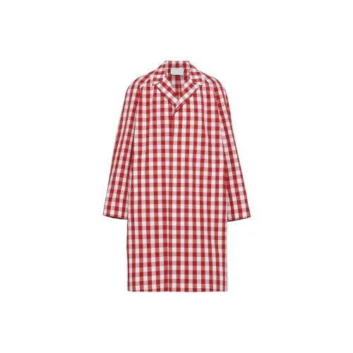 PRADA Red Men's Coat PRADA Красный Мужской Пальто