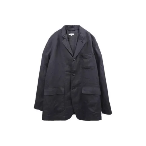 Коллаборация Engineered Garments Морской Синий Мужской Деловой Костюм