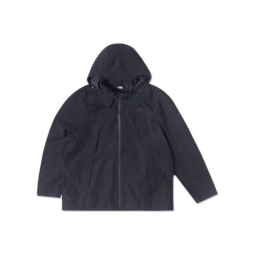 THE NORTH FACE Водонепроницаемый Дышащий Быстросохнущий And Moisture Wicking Ветровка Мужской Черный