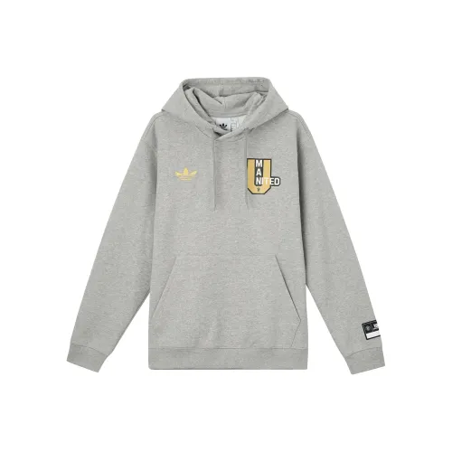 Adidas Originals VRCT FW24 Manchester United Толстовка Мужская Серого цвета