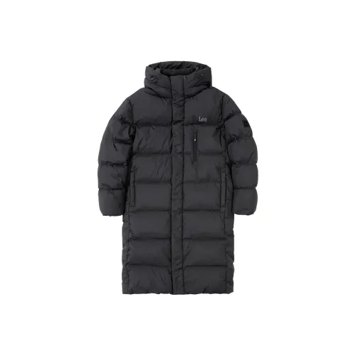 Мужская черная пуховая куртка совместного бренда Lee