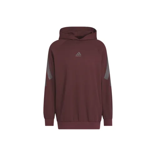 Adidas Баскетбол Коллекция 2025 The Chapter 02 Spacer Худи Унисекс Aurora Stone Красный