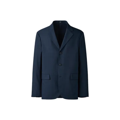 UNIQLO x Clare Waight Keller C Collection SS25 Бизнес-костюм Унисекс Морской Синий