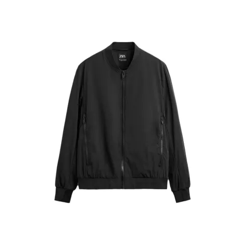 ZARA Куртки и Пальто Мужской Черный