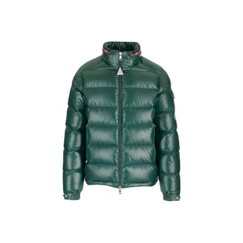 Moncler Пуховик Мужской Зеленый