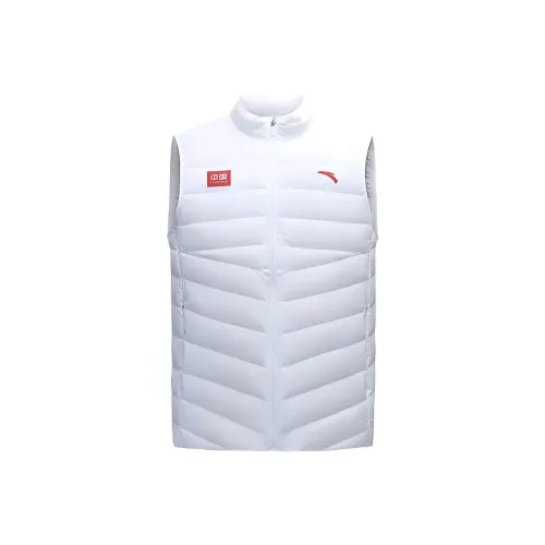 ANTA ZONGXUNXILIE Жилет Мужской Pure White