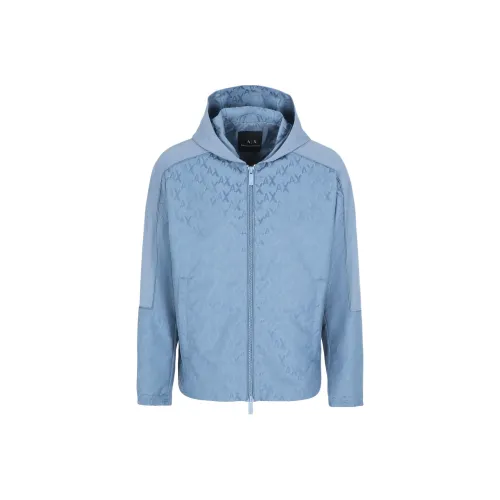 ARMANI EXCHANGEAE SS24 Куртки и Пальто Мужской Haze Синий