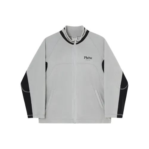 Phew Светло-серый Унисекс Бархатные куртки