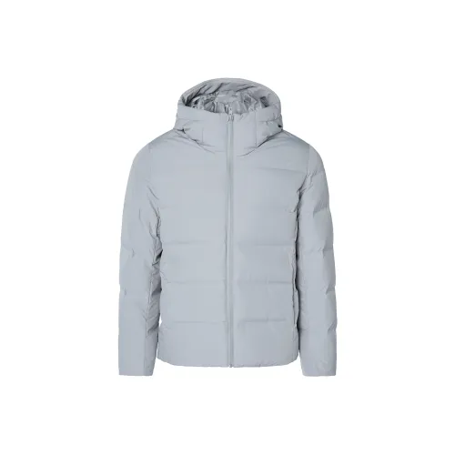 UNIQLO Серый Мужской Пуховик