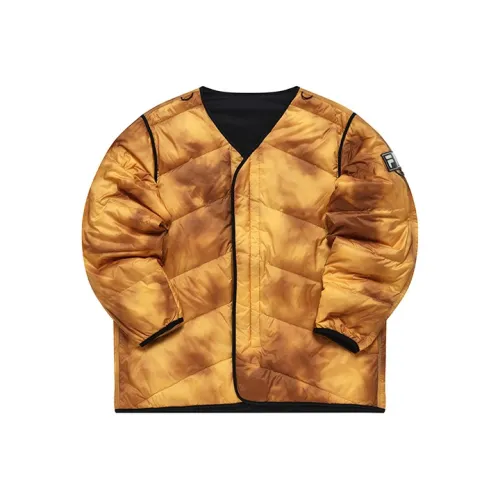 FILA FUSION Пуховик Унисекс Цитрусово-оранжевый Желтый