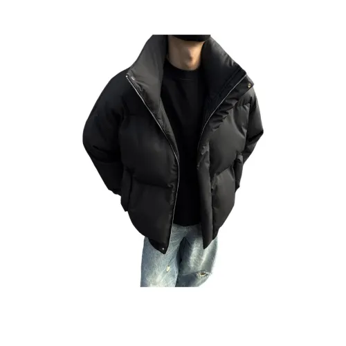 SOCKKEY Хлопковый пуховик унисекс черного цвета