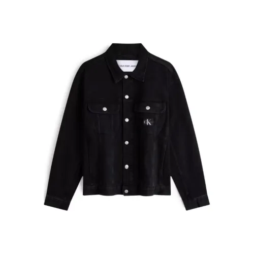 CALVIN KLEIN Denim Jacket Men's Black