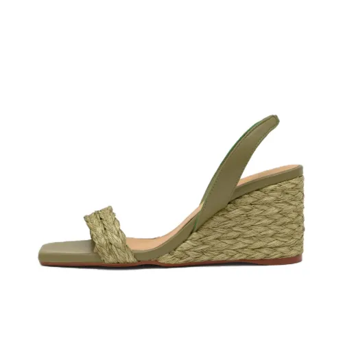 Castañer Barby one Ремень Сандалии 8 см Женские Зеленый