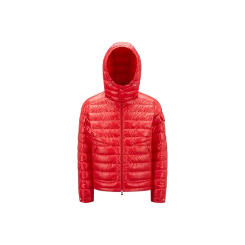 Moncler Красный Мужской Пуховик