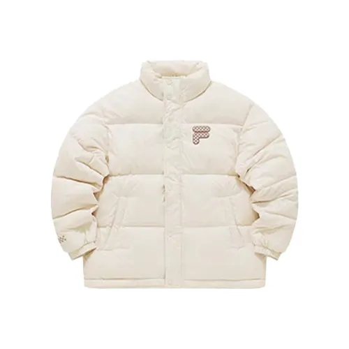 FILA FUSION Пуховик Унисекс Пшенично-сливочный