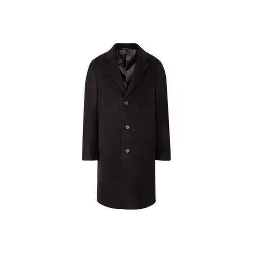 UNIQLO Мужское черное пальто