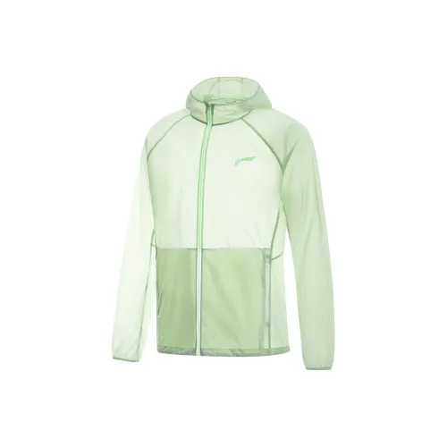 LINING RUNNING Collection Бамбуковый зеленый Мужская одежда для защиты от солнца