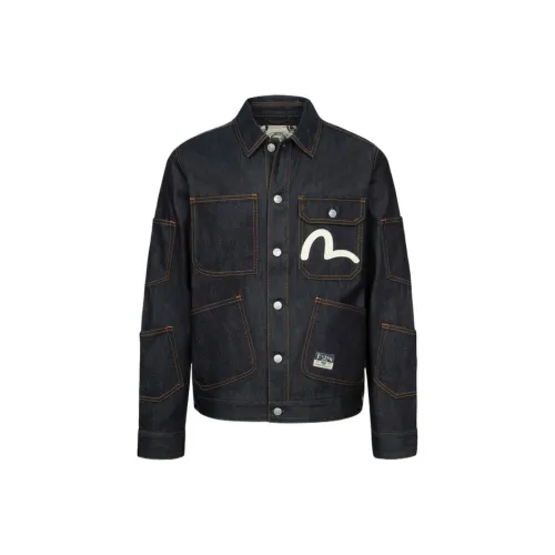 EVISU Denim Jacket Men's Denim Blue