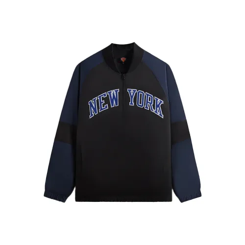 KITH x New York Knicks FW24 Шар Нейлон Куртки и Пальто Мужской Черный