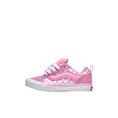 Vans Knu Skool Детские Скейтбординги Низкий Топ Розовый Kids